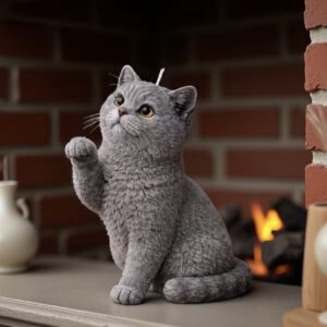 Cat Candle